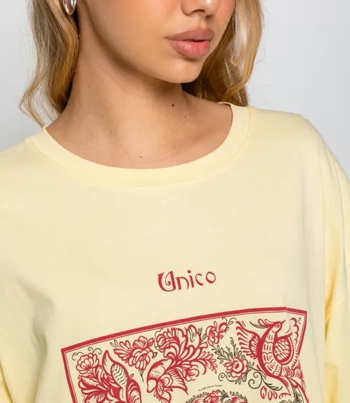 Футболка #КТ308230, жёлтый