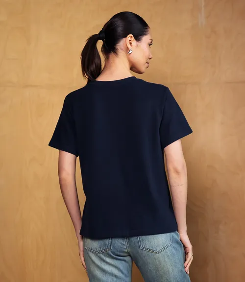 Футболка #КТ859 (1), тёмно-синий