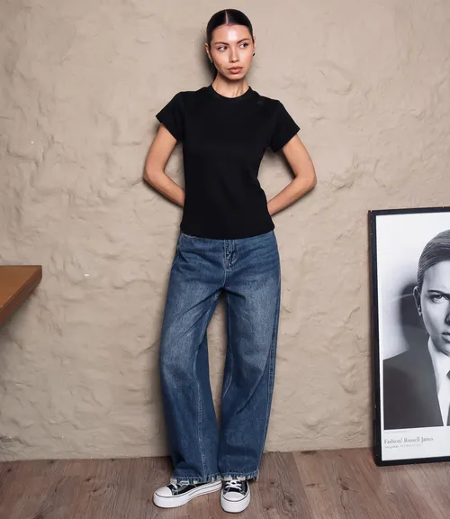 Футболка #КТ6212, чёрный