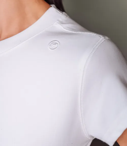 Футболка #КТ6212, белый