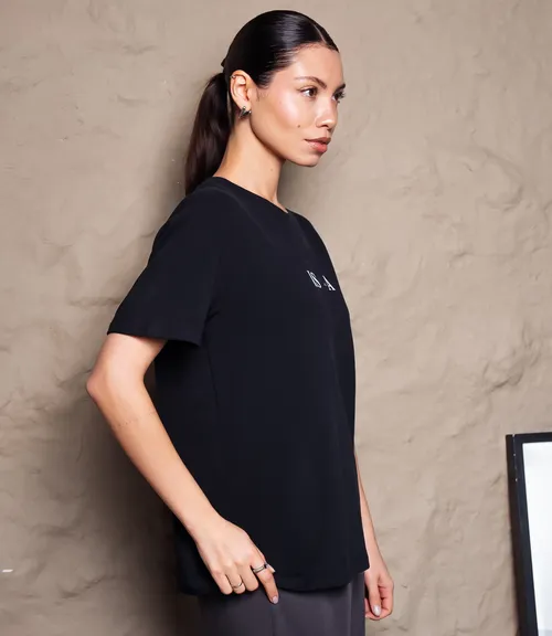 Футболка #КТ6128 (1), чёрный