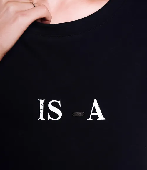 Футболка #КТ6128 (1), чёрный