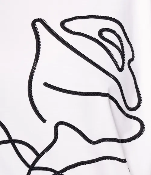 Футболка #КТ26017, молочный