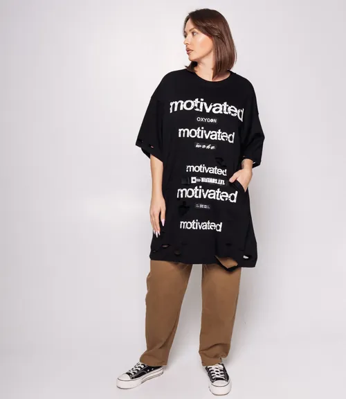 Футболка #КТ9036, чёрный