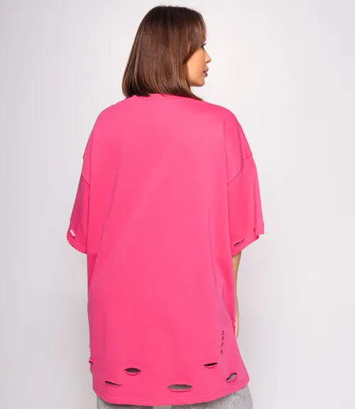 Футболка #КТ9036, фуксия