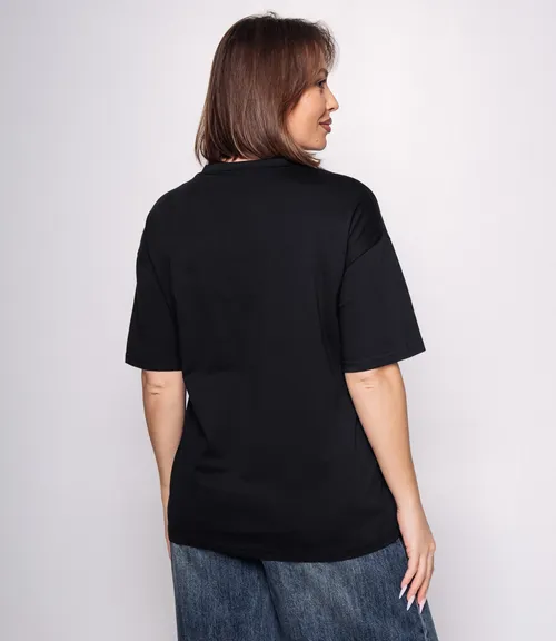 Футболка #КТ25061, чёрный