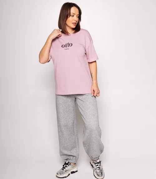 Футболка #КТ25061, пудровый