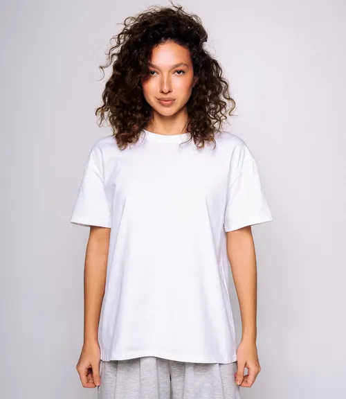 Футболка #КТ555 (1), молочный