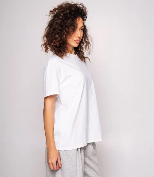 Футболка #КТ555 (1), молочный