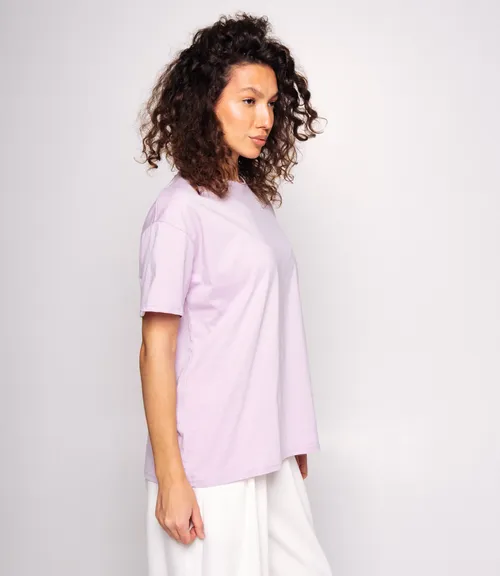 Футболка #КТ555 (1), сиреневый