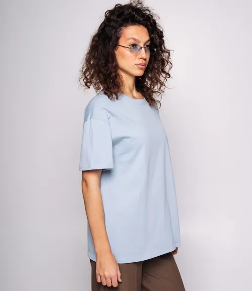 Футболка #КТ555 (1), голубой