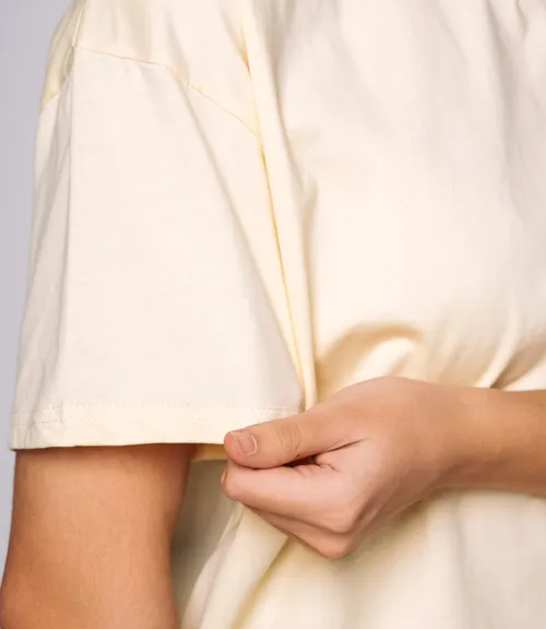 Футболка #КТ555 (1), кремовый