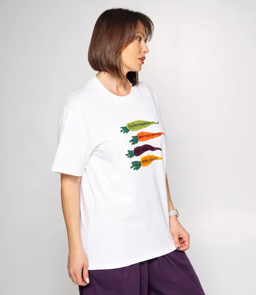 Футболка #КТ2550, белый