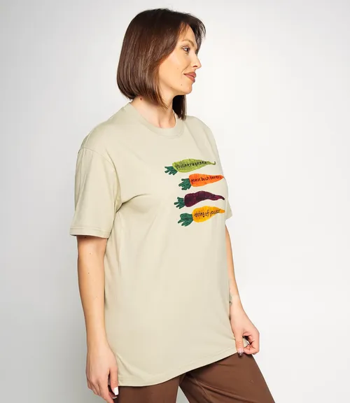 Футболка #КТ2550, фисташковый