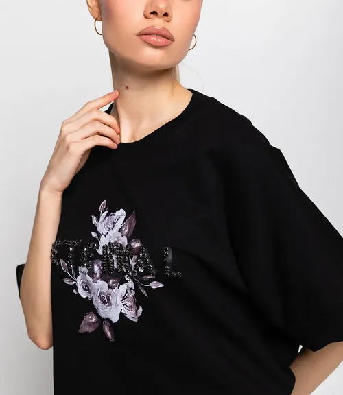 Футболка #КТ9013 (2), чёрный