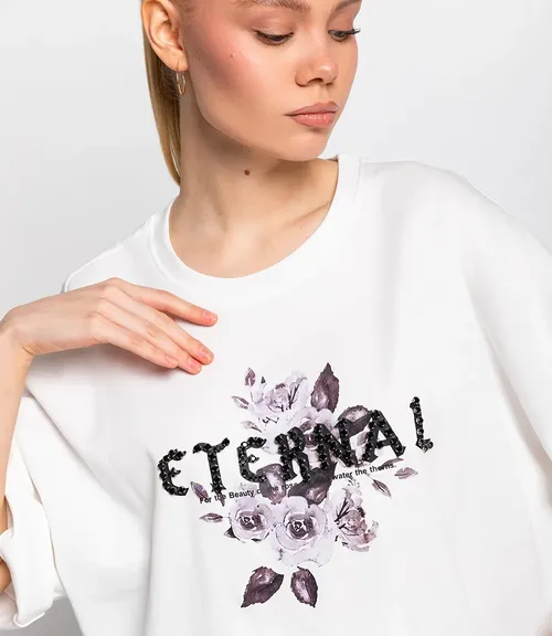 Футболка #КТ9013 (2), белый
