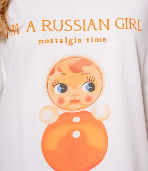 Футболка #КТ308235, белый