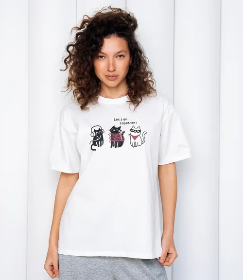 Футболка #КТ88003 (1), белый