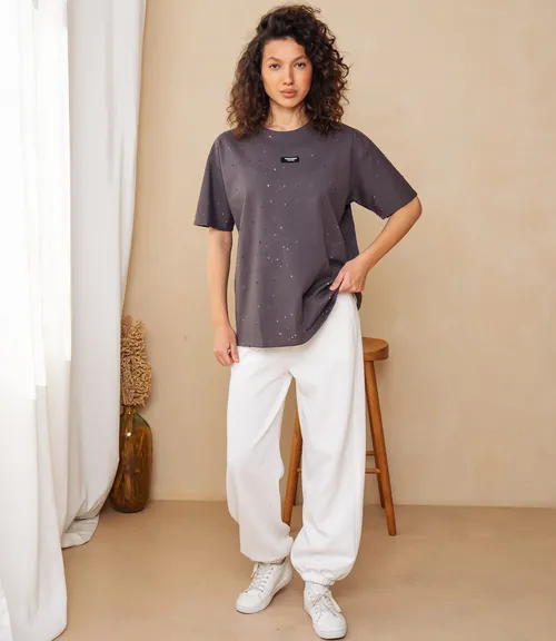 Футболка #КТ881002, серый