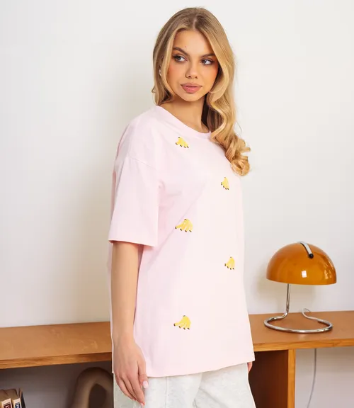 Футболка #КТ026 (2), светло-розовый