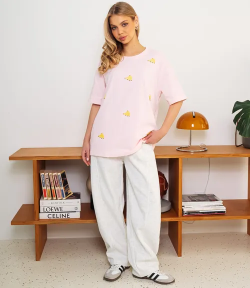 Футболка #КТ026 (2), светло-розовый