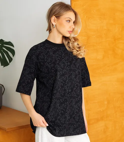 Футболка #КТ1200, чёрный