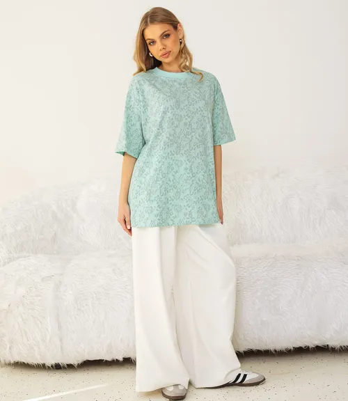 Футболка #КТ1200, мята