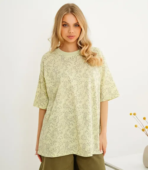 Футболка #КТ1200, лайм