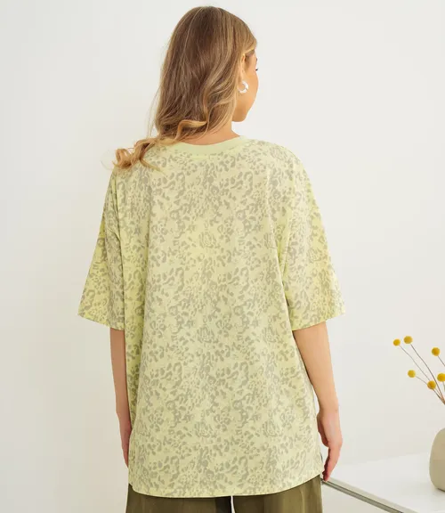 Футболка #КТ1200, лайм