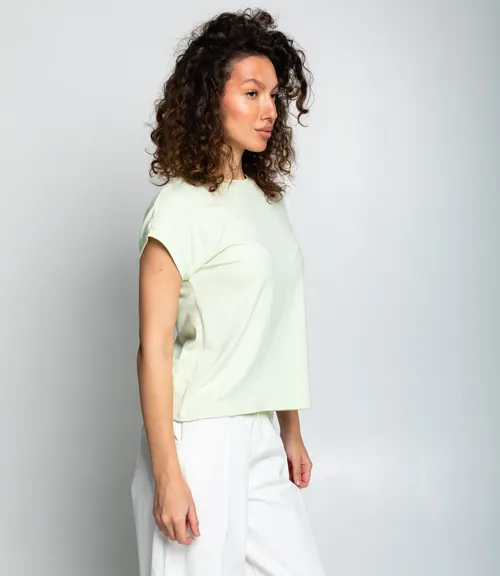 Футболка #КТ1016 (1)-1, зелёный чай