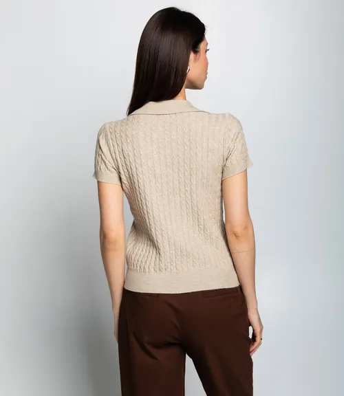 Футболка #КТ933 (3), бежевый