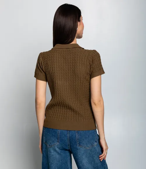 Футболка #КТ933 (3), коричневый