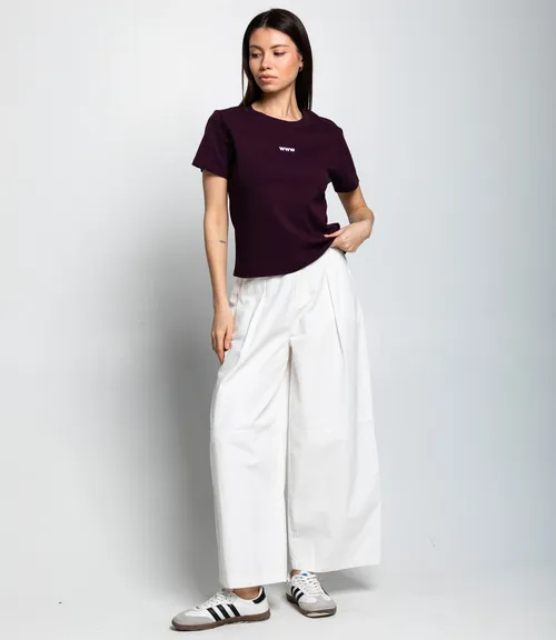 Футболка #КТ230, тёмно-фиолетовый