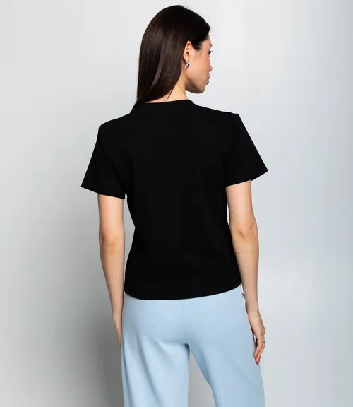 Футболка #КТ230, чёрный