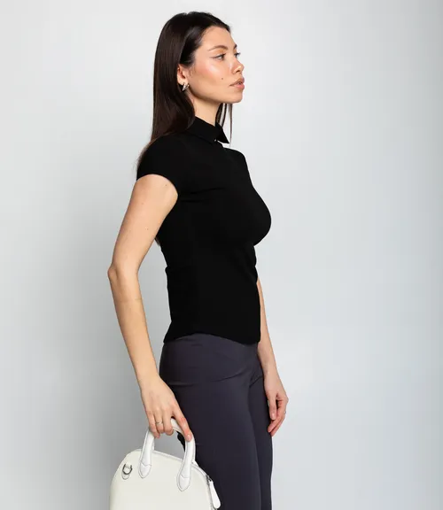 Футболка #КТ6845 (1), чёрный