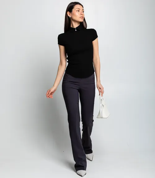 Футболка #КТ6845 (1), чёрный