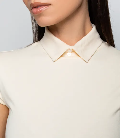 Футболка #КТ6845 (1), кремовый