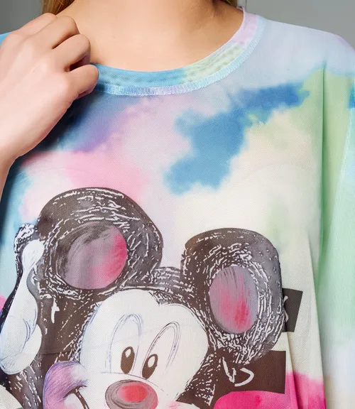 Футболка #КТ11 (12), голубой, зелёный