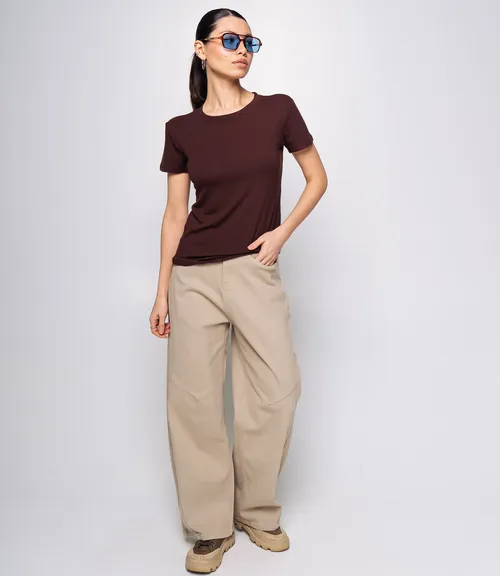 Футболка #КТ9005 (1), шоколадный