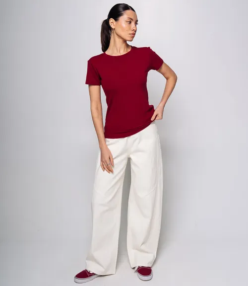 Футболка #КТ9005 (1), бордовый