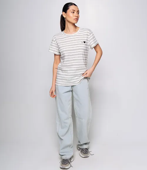 Футболка #КТ9101 (2), чёрный, белый