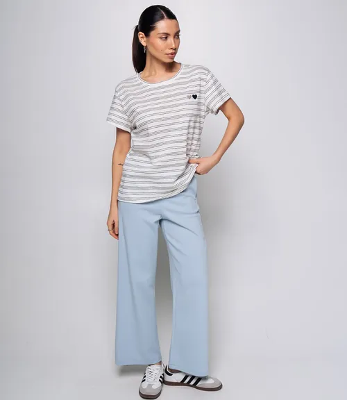 Футболка #КТ9101 (2), синий, белый