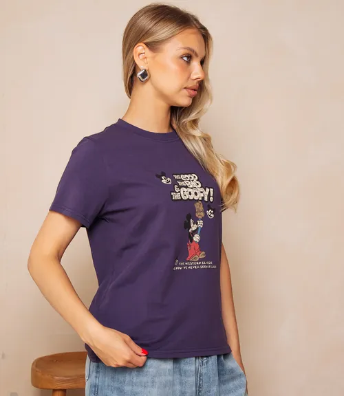 Футболка #КТ301-12, фиолетовый