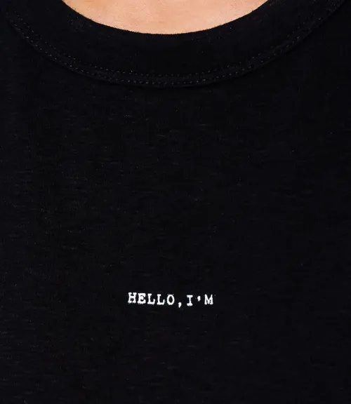 Футболка #КТ8121 (1), чёрный