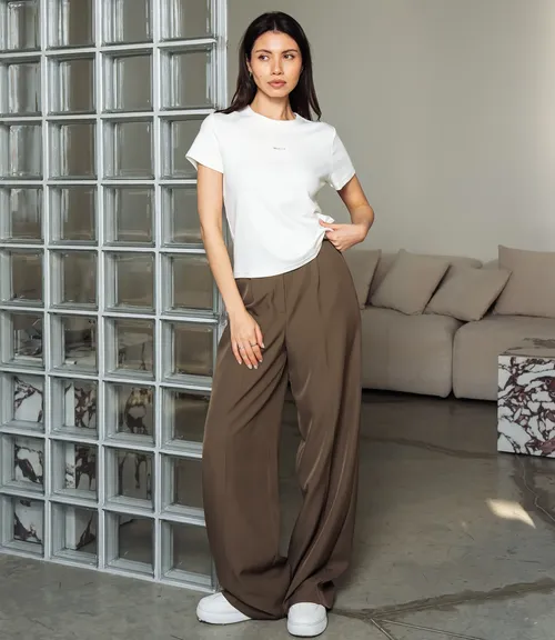 Футболка #КТ8121 (1), молочный