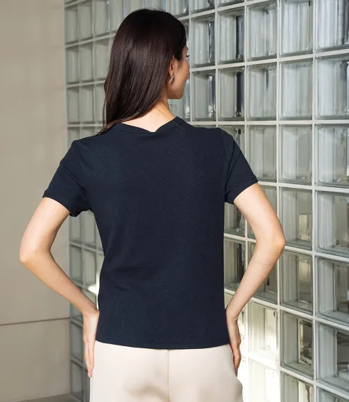 Футболка #КТ8121 (1), тёмно-синий