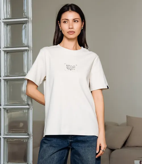 Футболка #КТ6115 (5), светло-бежевый