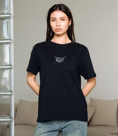 Футболка #КТ6115 (5), чёрный