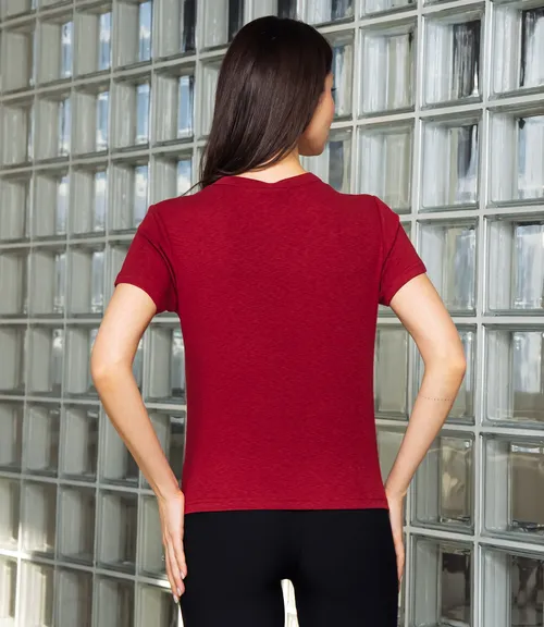 Футболка #КТ8121 (1), красный