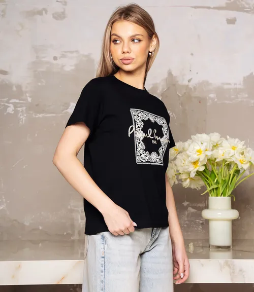 Футболка #КТ8812 (2), чёрный